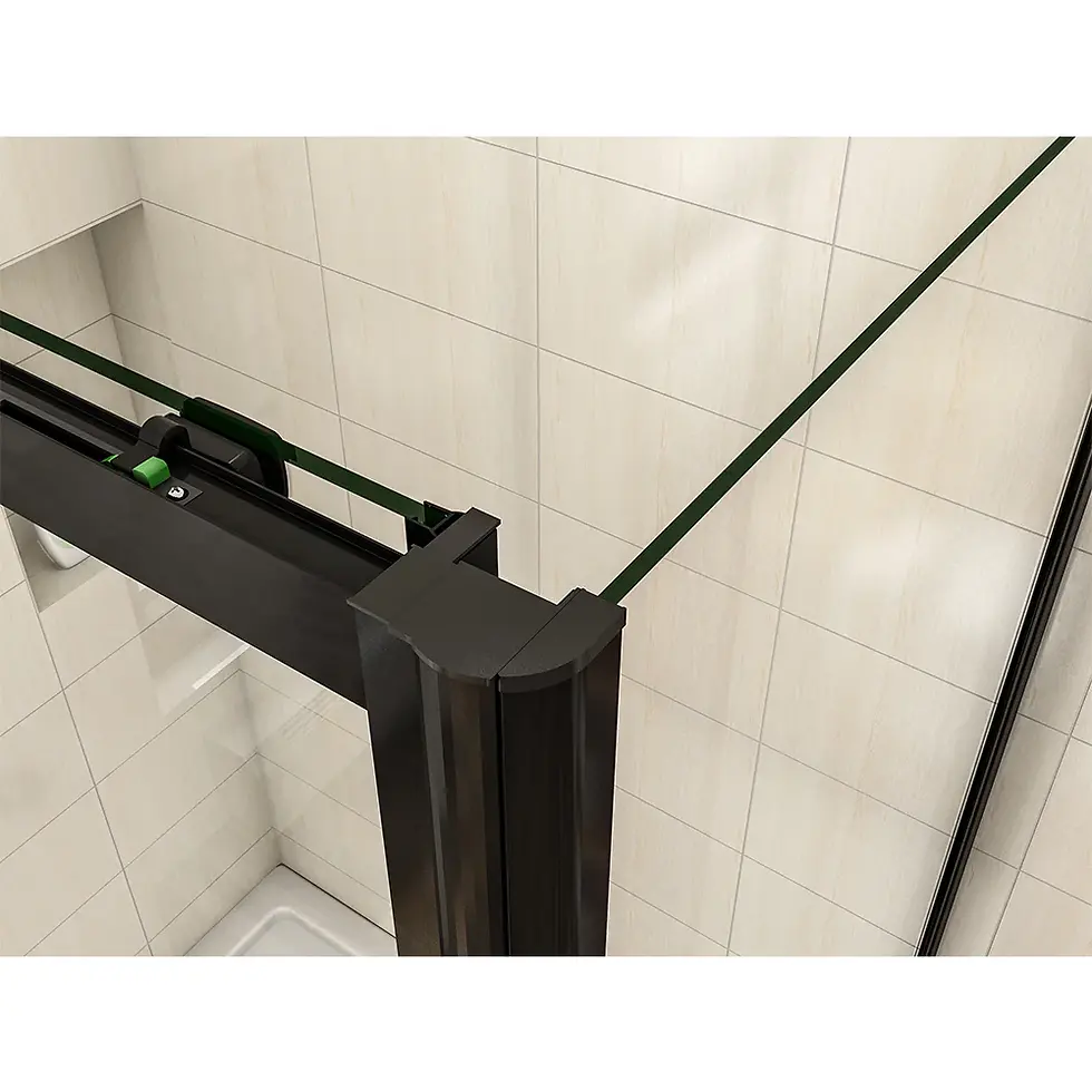 Thumbnail: Sliding Shower Enclosure 8mm NANO Glass Door Panel 170x90CM