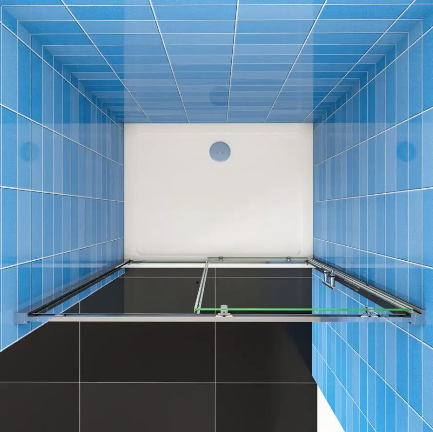 Thumbnail: Sliding Shower Door Enclosure 6mm Glass Bathroom Cubicle