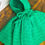 Thumbnail: Little Girl Green Poncho