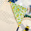 Thumbnail: Corner Yellow Floral Checkered Bookmarker