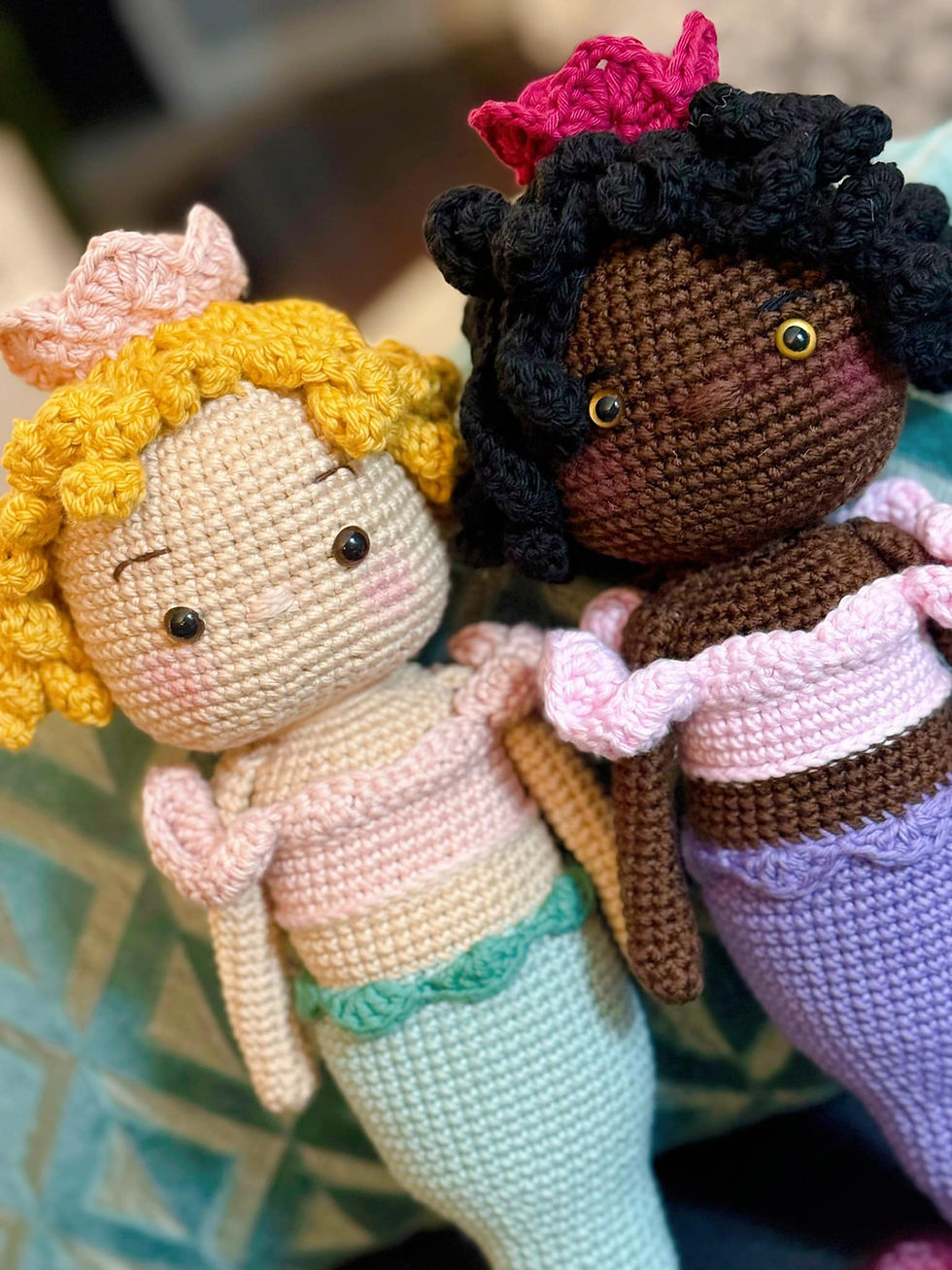 Thumbnail: Merina Mermaid Doll Amigurumi