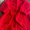 Thumbnail: Little Girl Red Long Trench Sweater 2yrs