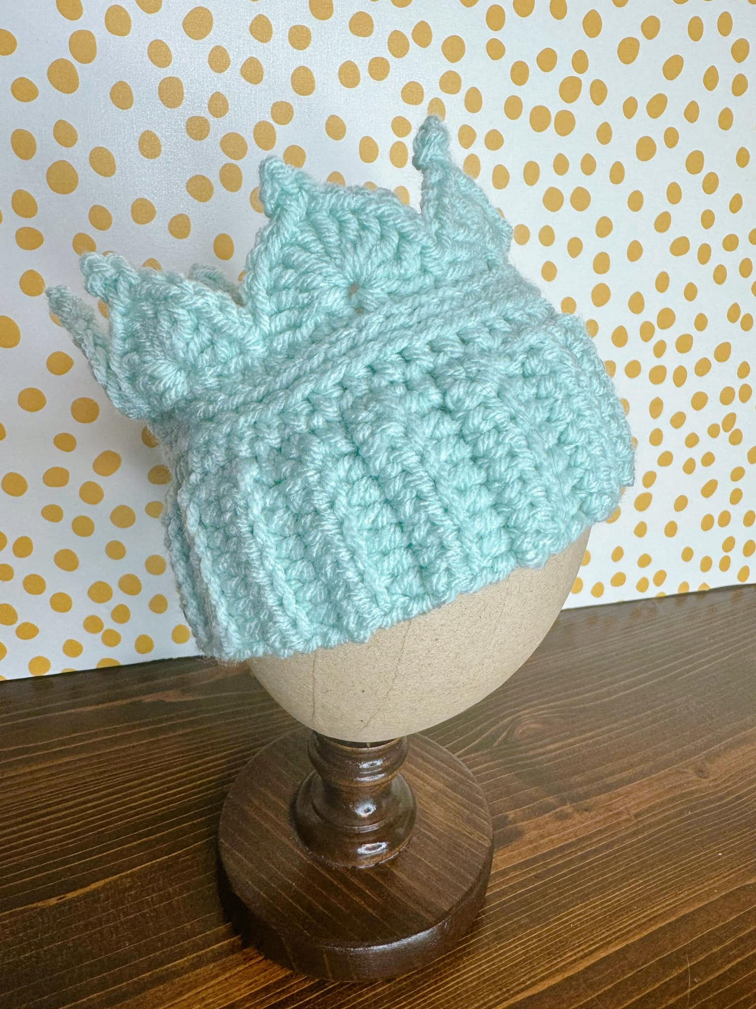 Child Blue Crown Headwear