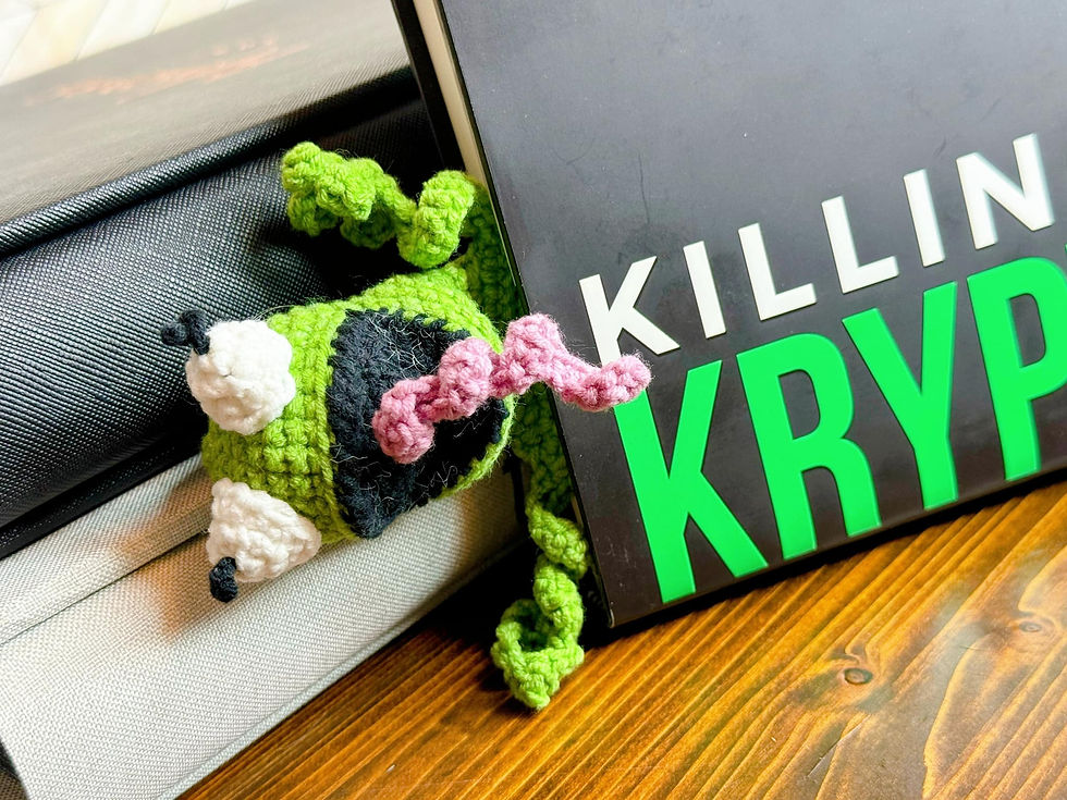 Krypto The Frog Bookmarker
