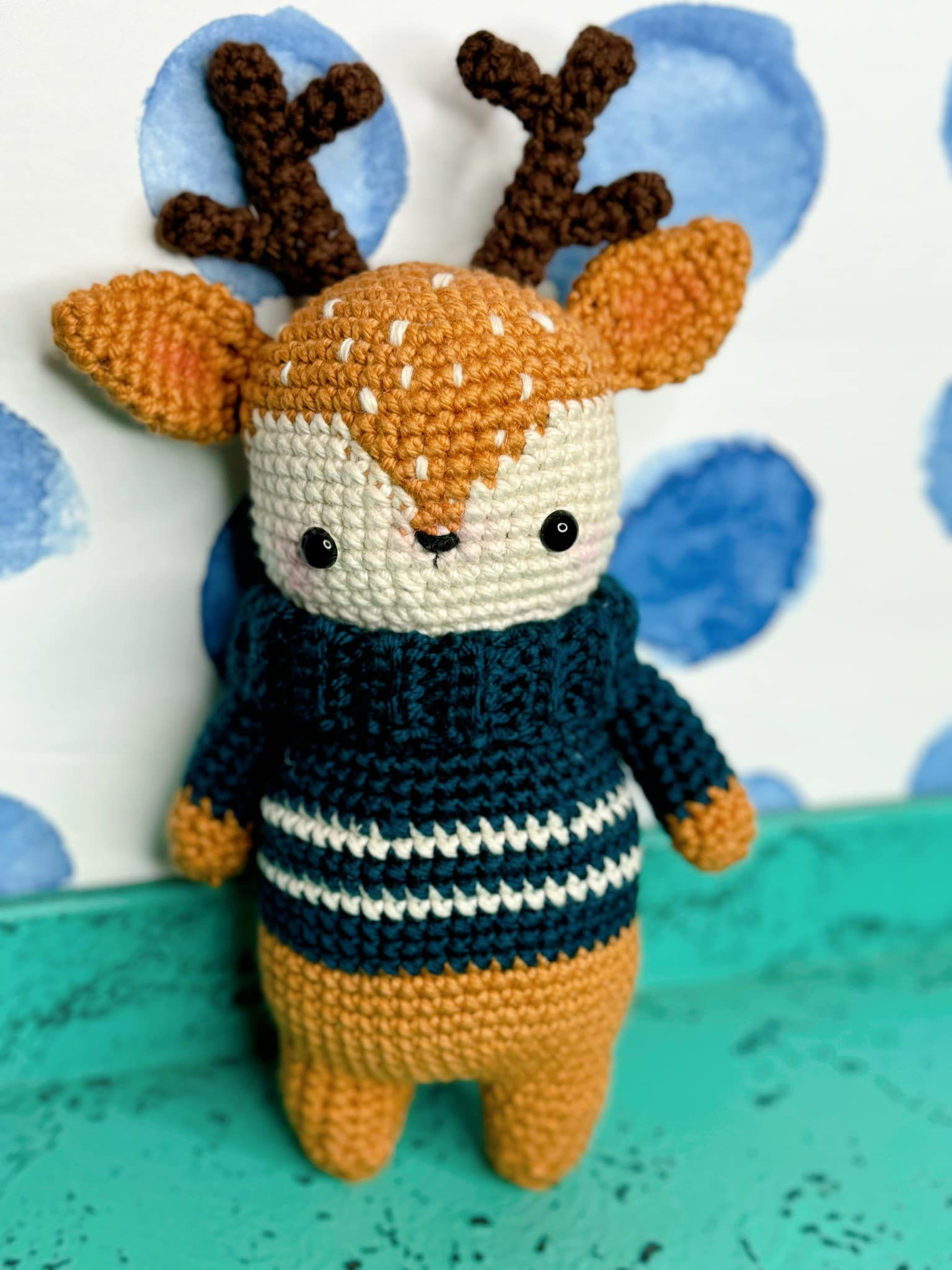 Nibbles Deer Amigurumi
