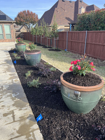 Pots and Landscaping