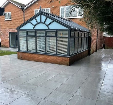porcelain patio