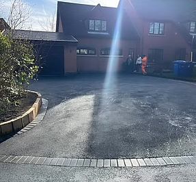 Tarmac driveway