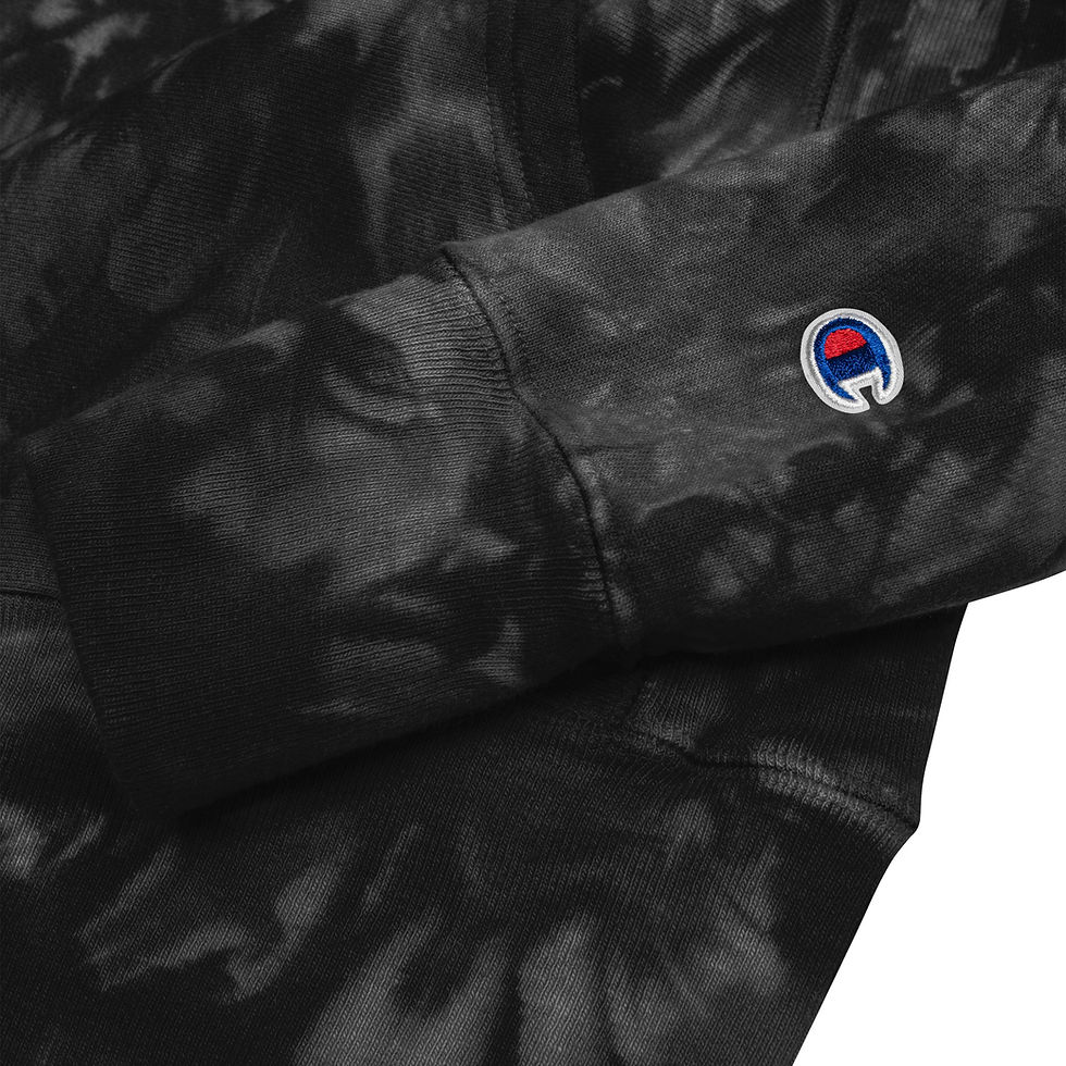 Thumbnail: Unisex Champion tie-dye hoodie