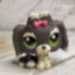 Thumbnail: RARE LPS Authentic Mop Dog