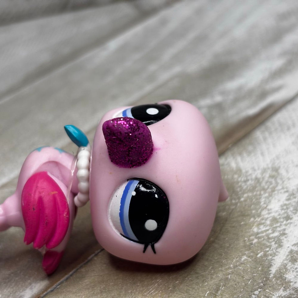 Thumbnail: LPS Authentic Glitter Flamingo