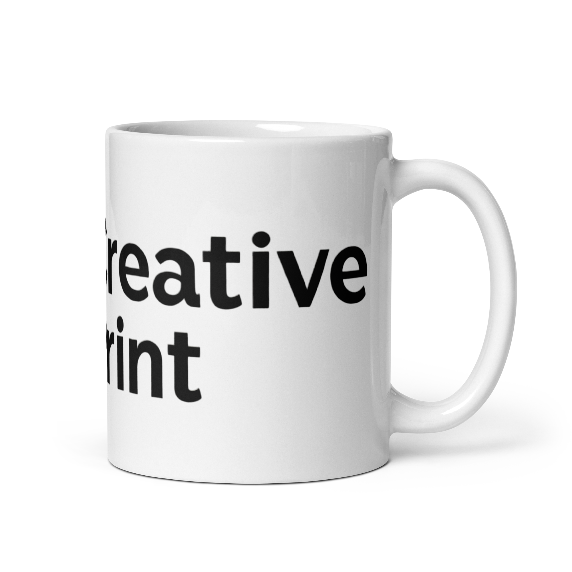 White Glossy Mug