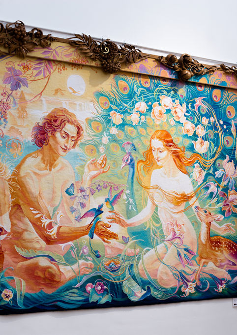  wood carving  art design  artist cultural icon fineart craft decor textileart weaving tapestry textile Kondratyuk handmade різьба гобелен мистецтво дизайн художник ручна робота Кондратюк
