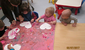 Gluing and fine motor skills