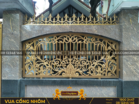 Chọn hàng rào nhôm đúc đẹp