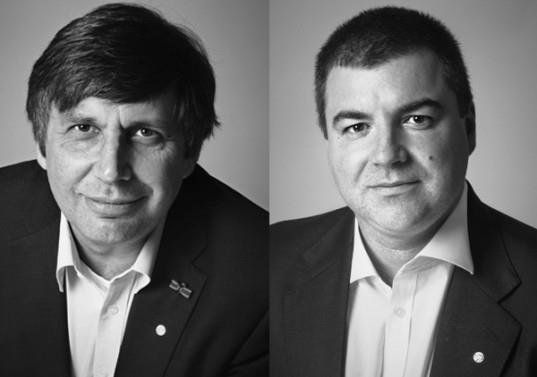 Andre Geim and Konstantin Novoselov