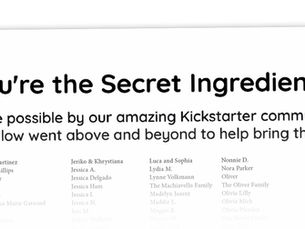 Secret Ingredient Page for Once Upon a Chocolate Chip Cookie By Missy Lanning