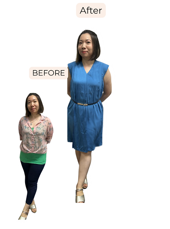 Personal Color Analysis Singapore Before After