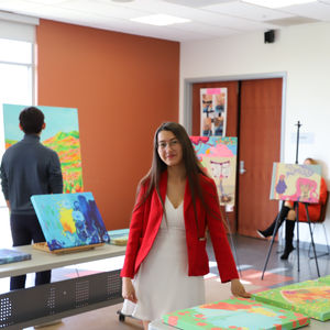 Exhibit in librery in San Diego 