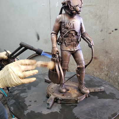 Patination, we are nearly there!