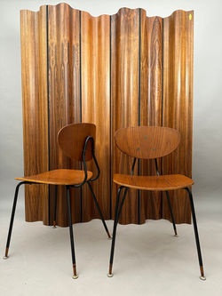 Kurt Nordstrom Teak Chairs