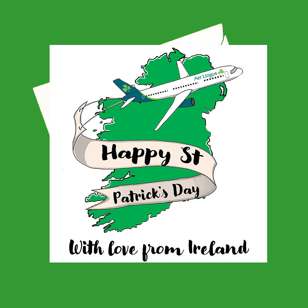 With love from Ireland.... *St Patrick's Day Card*
