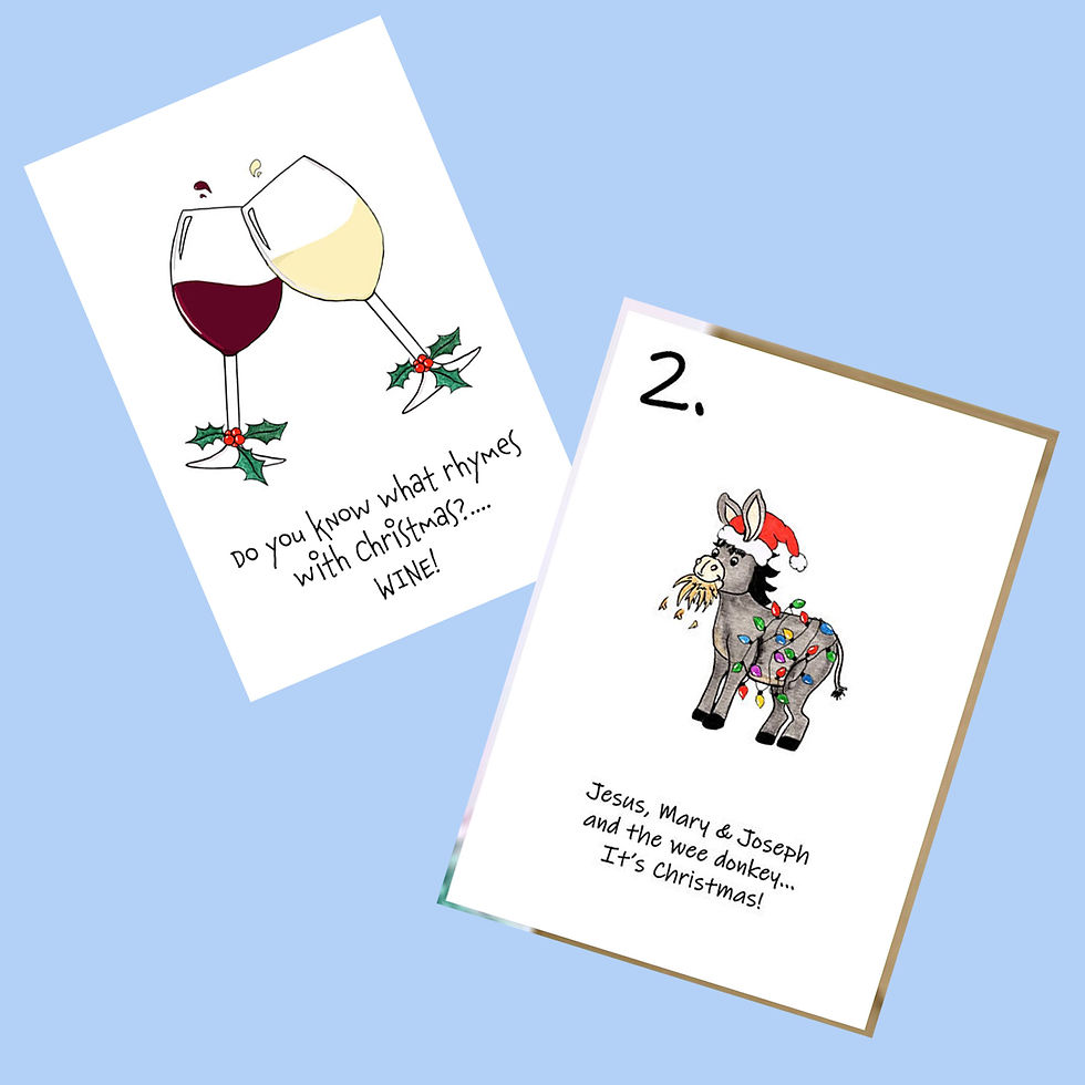 Thumbnail: SET OF 5 CARDS for €10