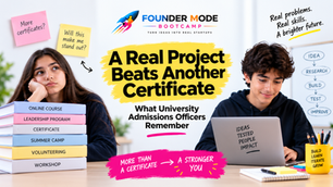 How to Boost a University Application with a Real Project | FMB