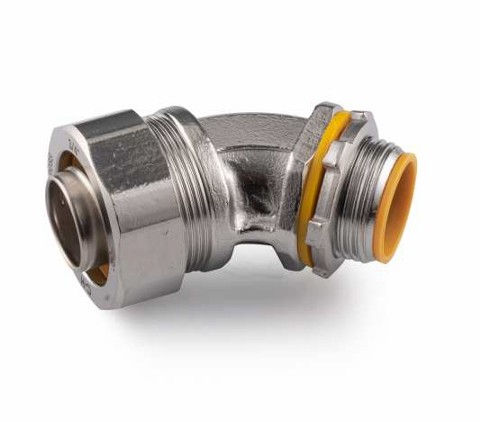 conector 45° acero inoxidable
