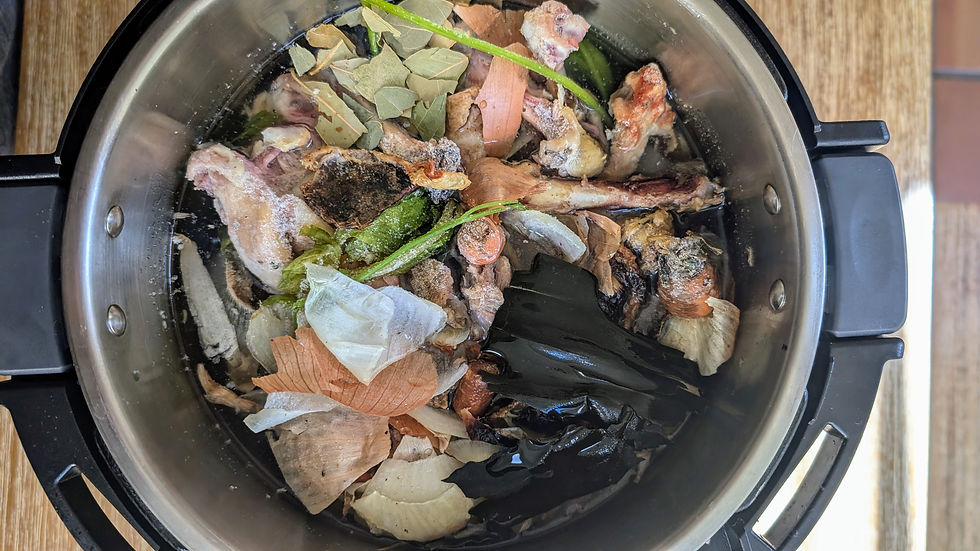 homemade bone broth instant pot