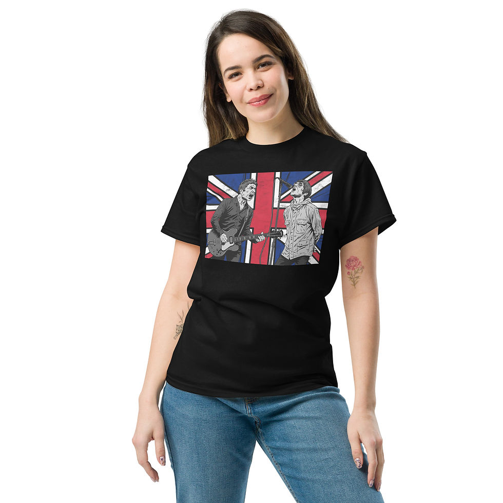 Thumbnail: 'Rock 'N' Roll Stars' Oasis-inspired Unisex classic tee