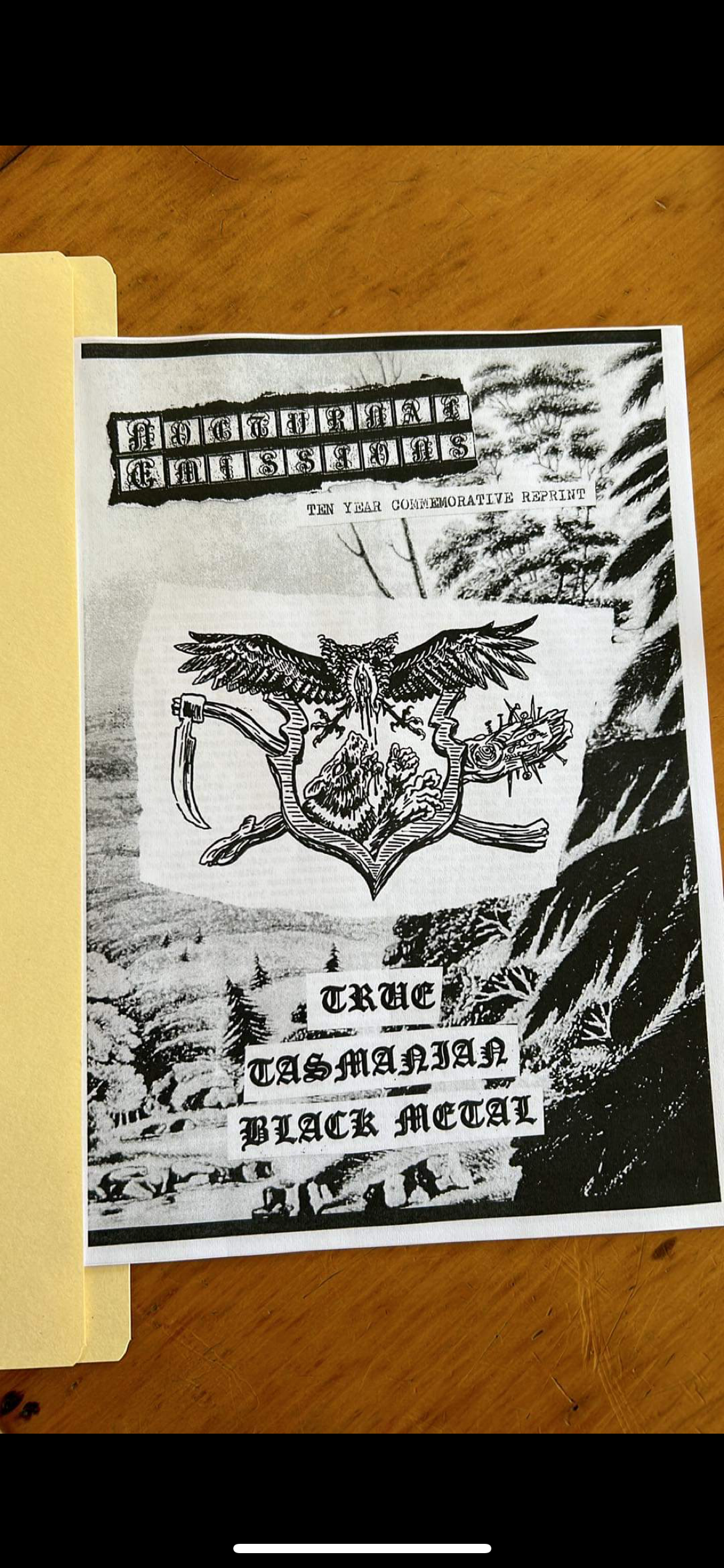 Nocturnal Emissions - Vol. Four '10 Year Commemorative Reprint' Zine