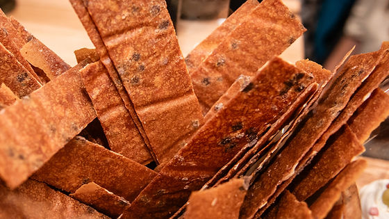 Flat Chocolate Biscotti Shards