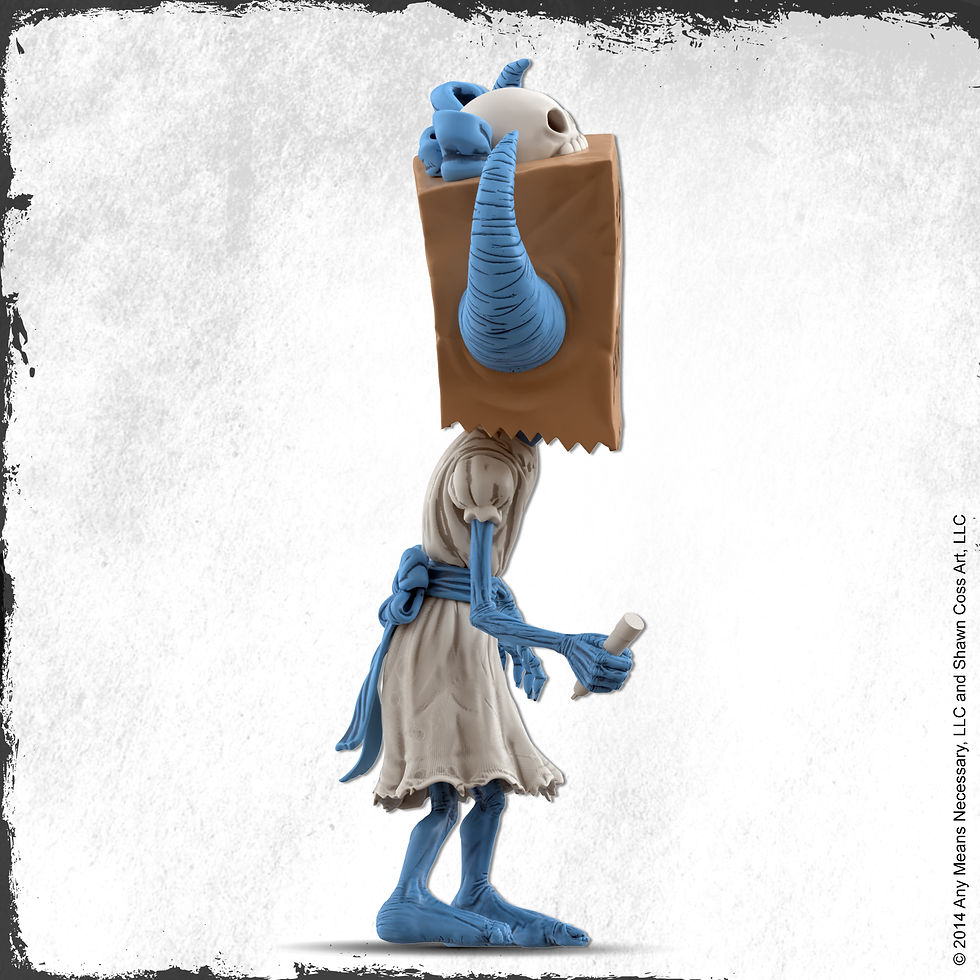 Thumbnail: I Am NOT Broken 8.5" Bag Lady Vinyl Companion - PROTOTYPICAL