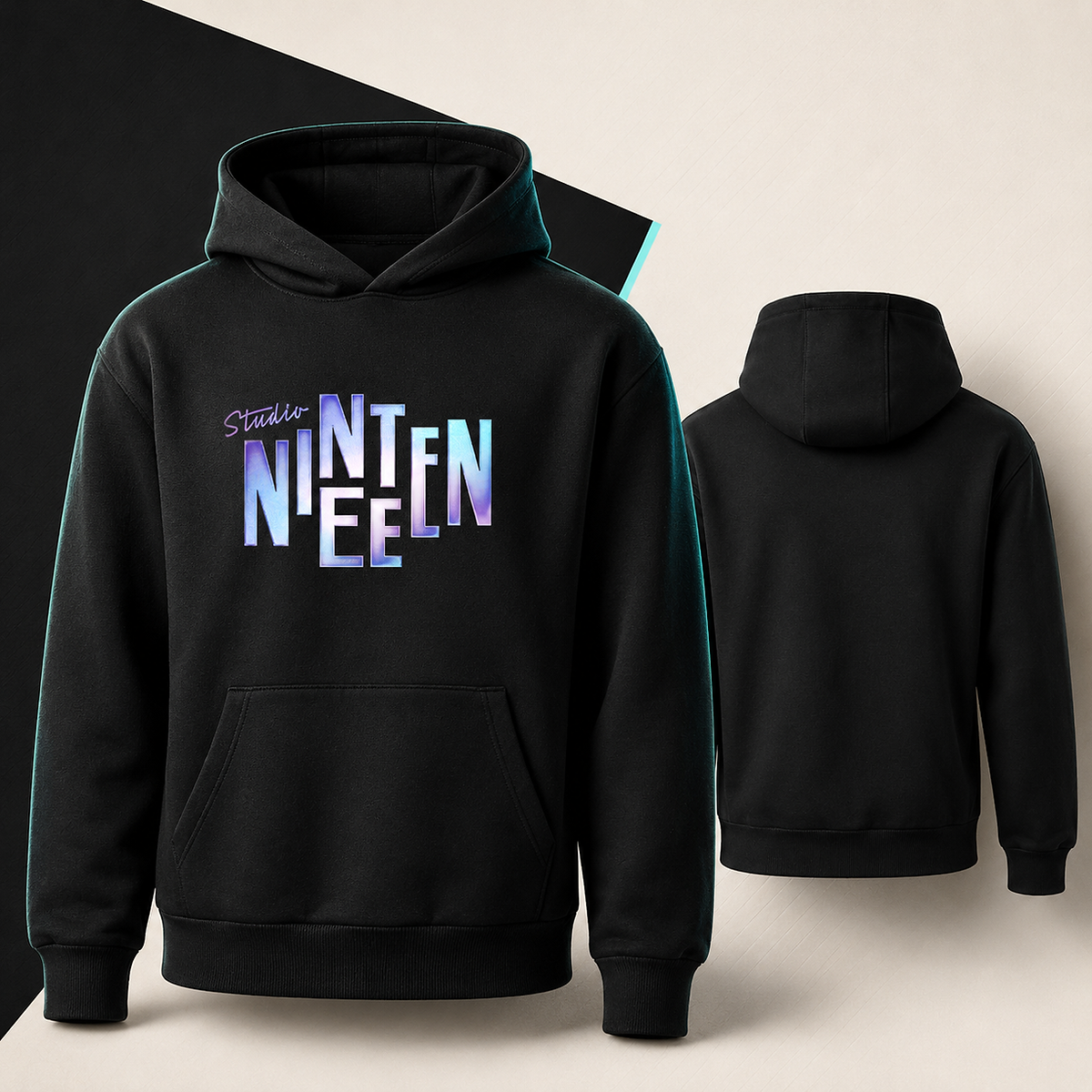 Black Adult Hoodie