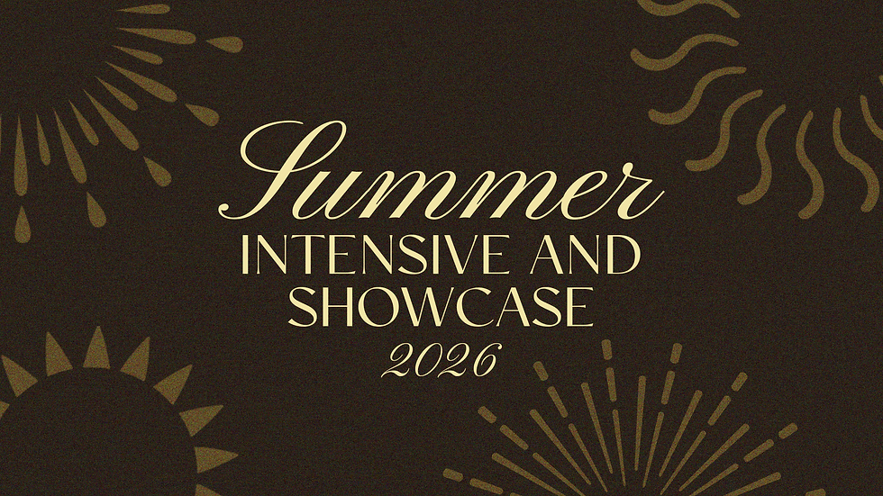Introducing Our 2026 Summer Intensive & Showcase