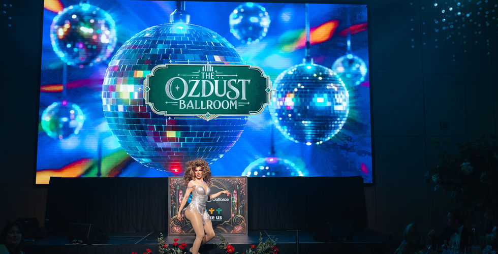 Salesforce Outforce Wicked themed gala in aid of Just Like Us, produced by Baby Grand Collective