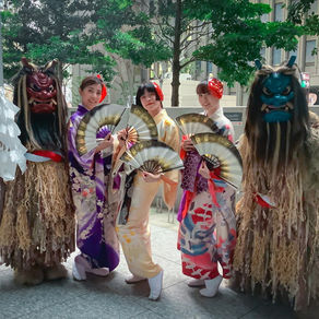 節分イベントに出演