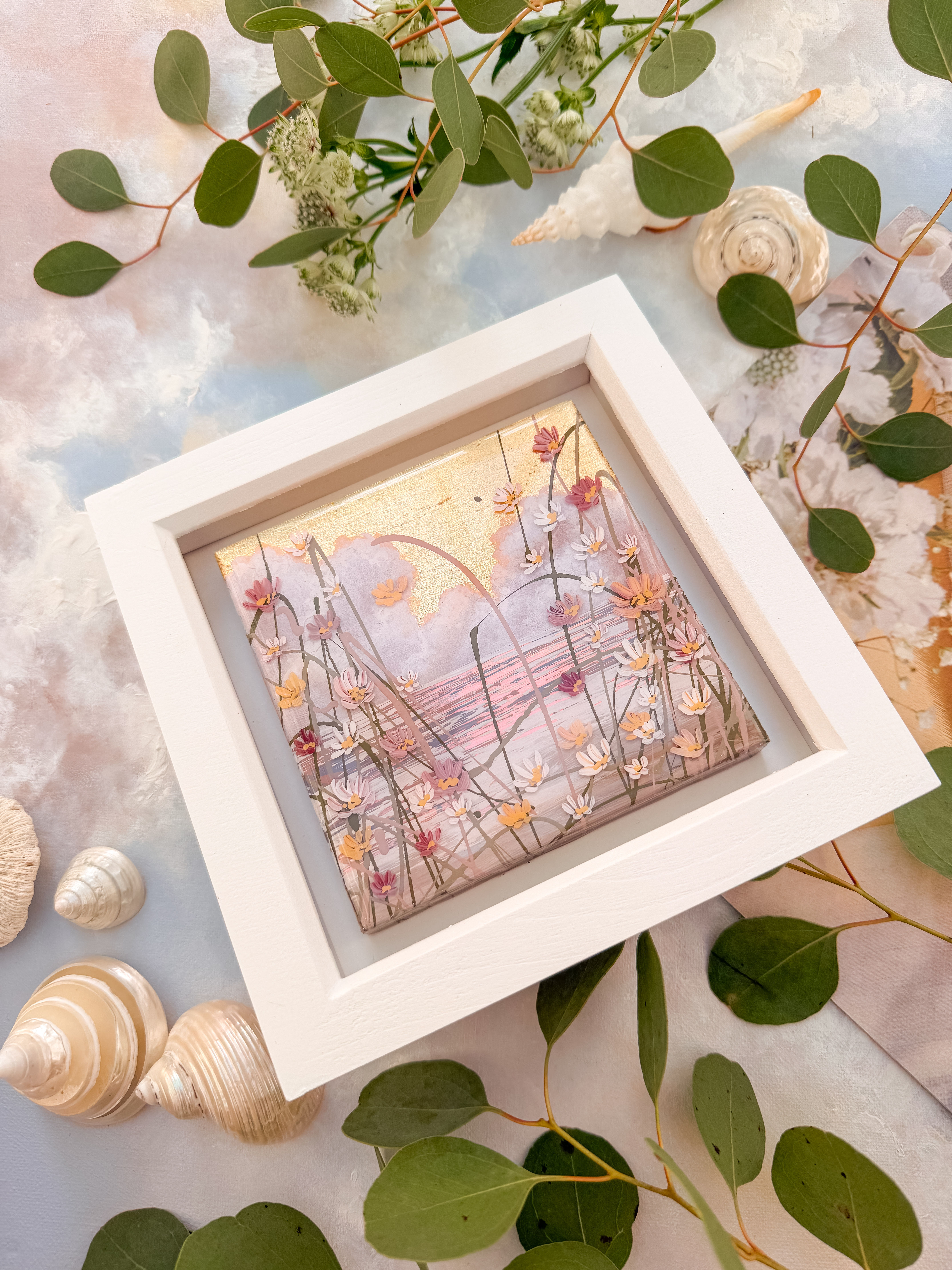 Ethereal Ocean 1 Mini Framed