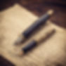 antique fountain pen writing a love letter.jpg