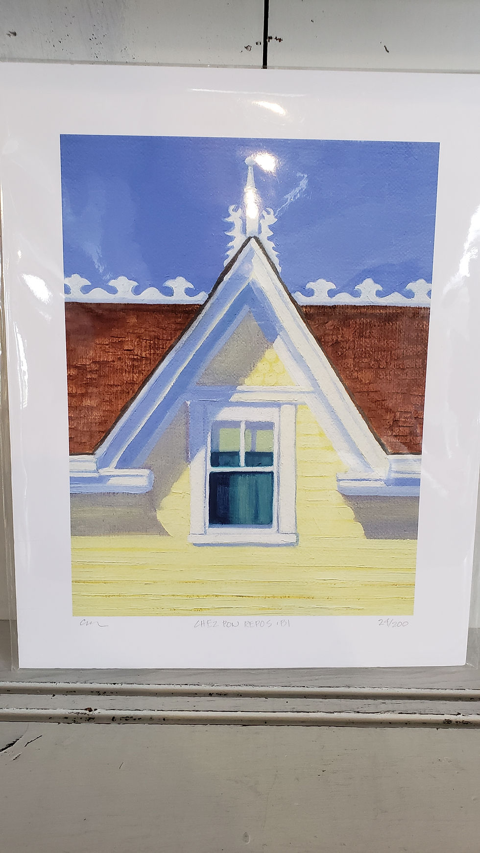 Thumbnail: BLOCK ISLAND 8X10 GICLEE PRINT CLAIRE MARI