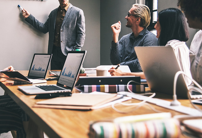 group-of-diverse-people-having-business-