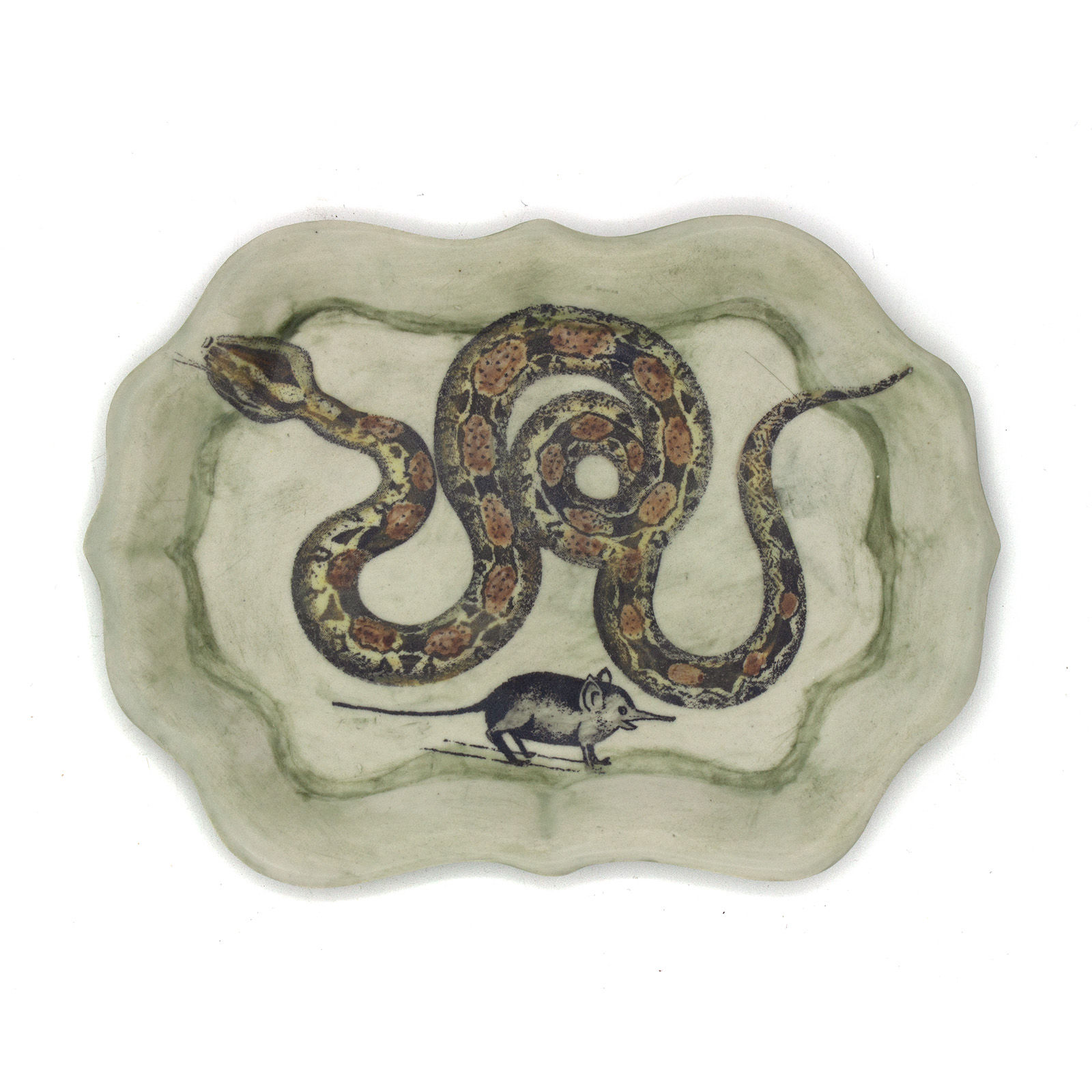 Rattlesnake and Vole Small Dish