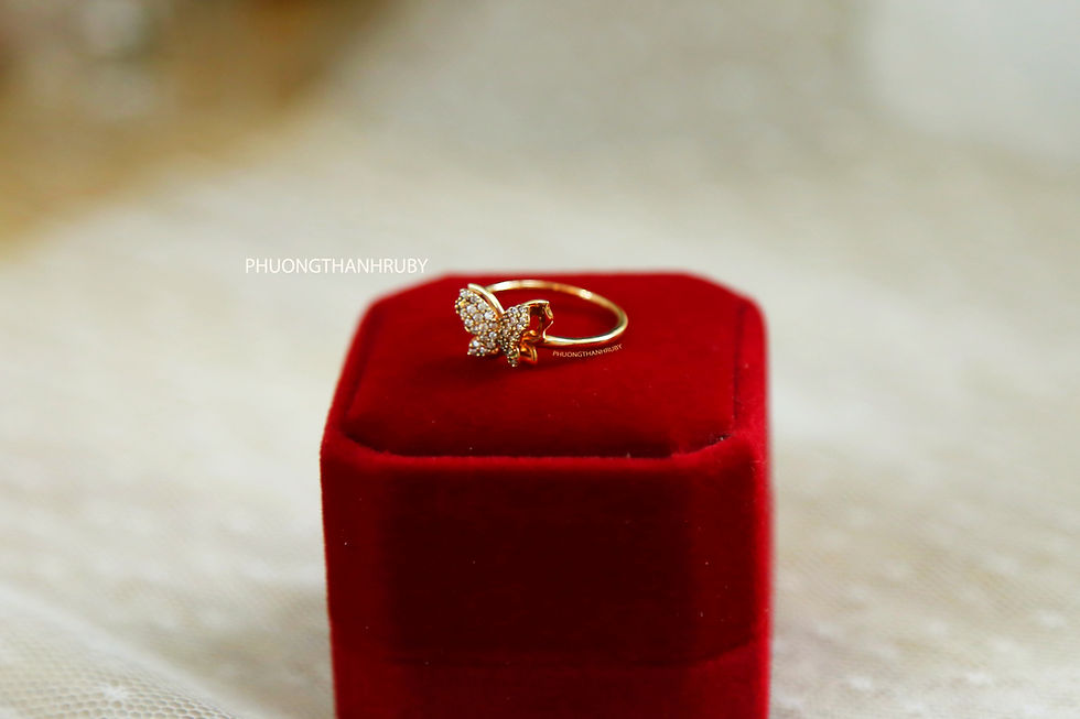 Hình thu nhỏ: Nhẫn vàng 14K Butterfly | 14K Gold ring