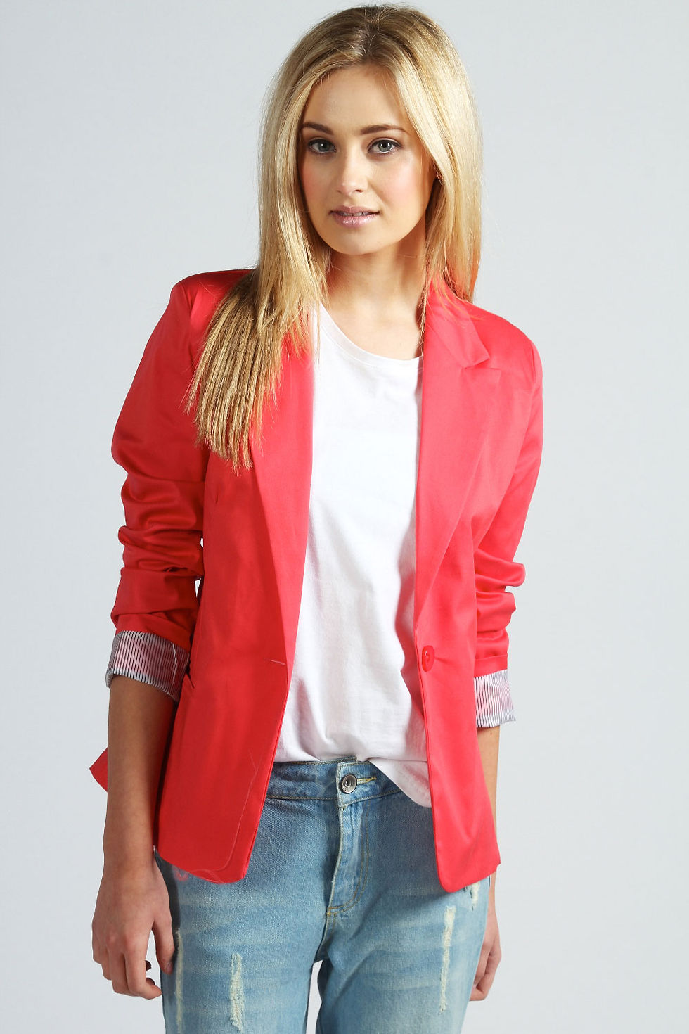 Jade Colour Block Blazer