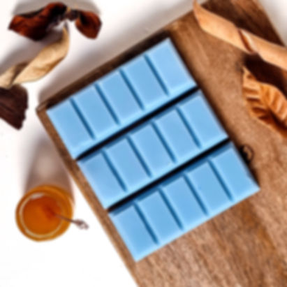 tableta de ceara parfumata cu parfum de tabac, stejar, miere, ceara pura de soia