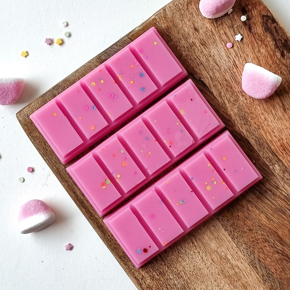 tableta de ceara parfumata cu aroma de bezea, vanilie si prajituri, wax melts, ceara soia, odorizant de dulap si camera