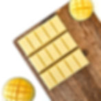 Tableta de ceara parfumata cu parfum de mango zemos, zmeura si piersici, wax melts, ceara soia