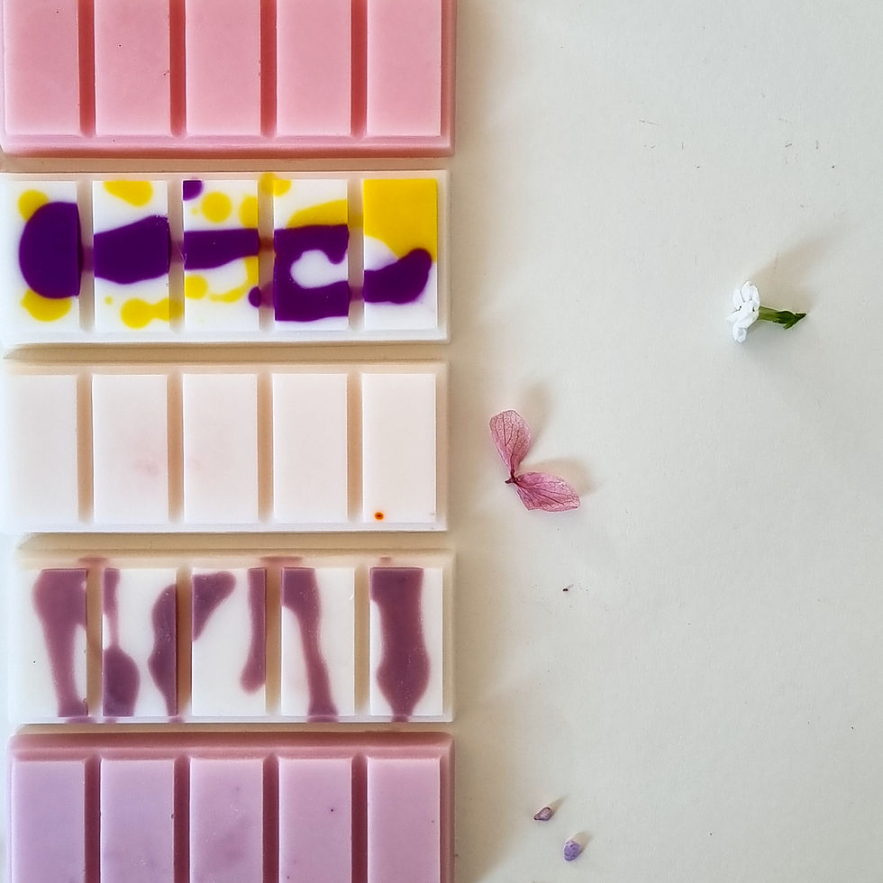 Miniatură: Tabletă ceară parfumată: flori de cireș, ceara de soia, odorizant de camera odorizant de dulap, wax melts