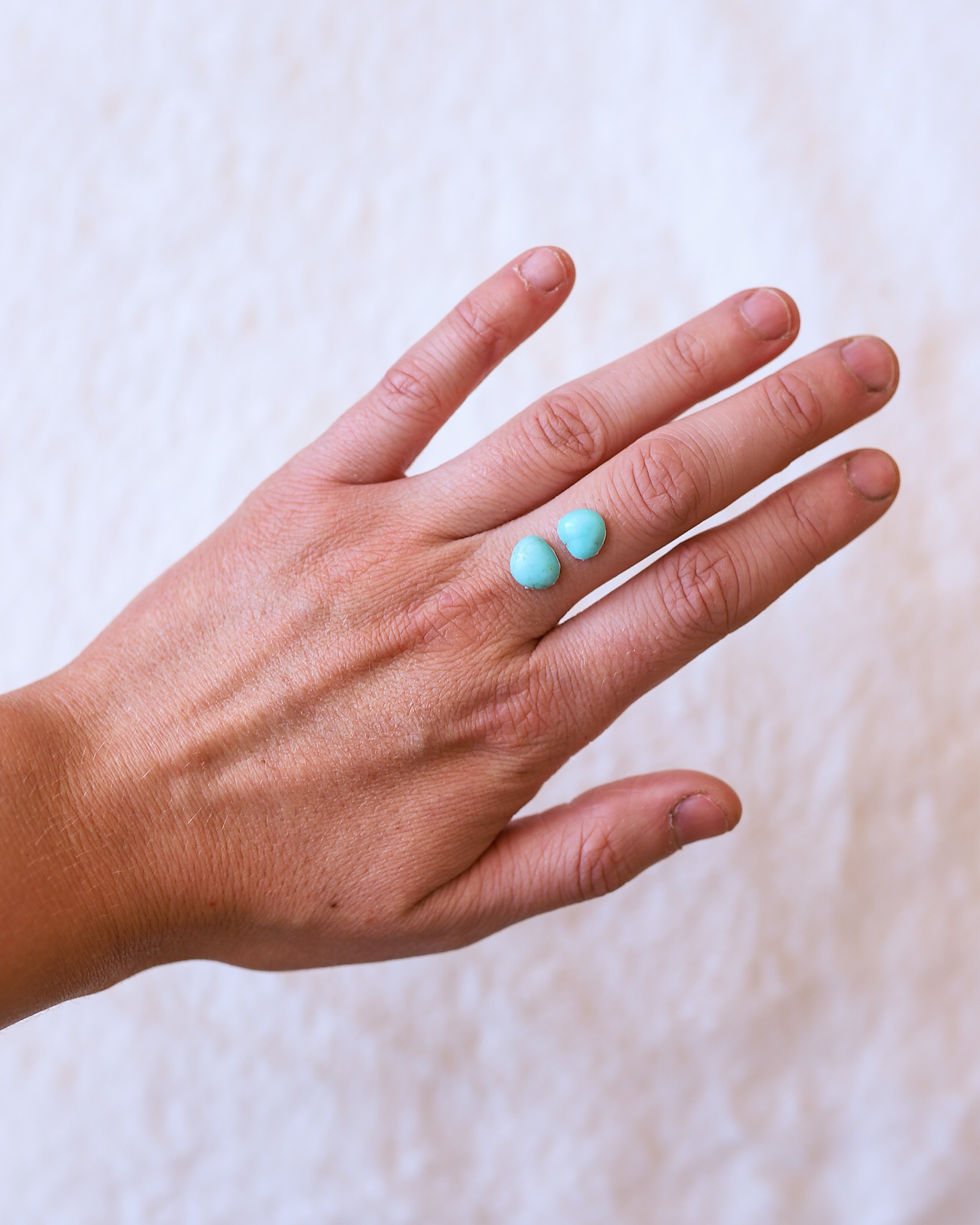 Thumbnail: Silver Turquoise Ring